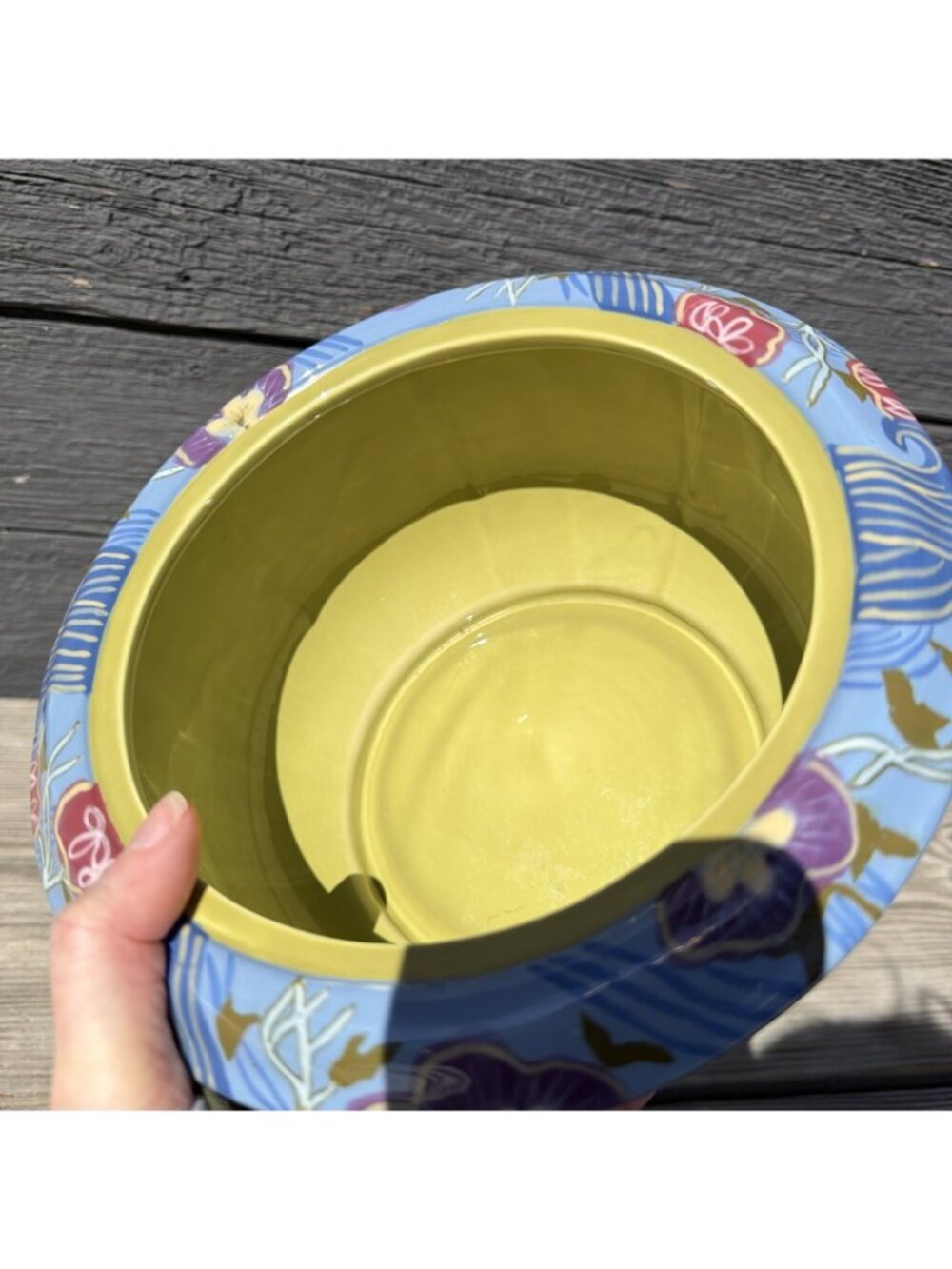 Tracy Porter The Marsh Collection Covered Tureen Turtles Dragonfly ~9" Dia. - Picture 13 of 16